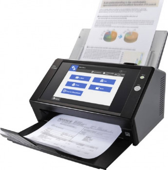 Fujitsu fi-7240 A4 Document Scanner, 80 sheets ADF, 600 dpi, 40.0 Optional ppm, USB | PA03670-B601